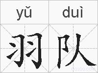 羽队的拼音