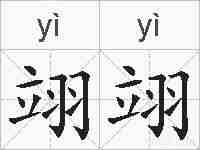 翊翊的拼音
