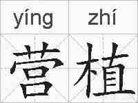 营植的拼音