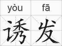 诱发的拼音