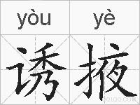 诱掖的拼音