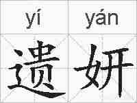 遗妍的拼音