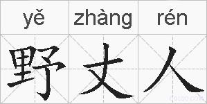 野丈人的拼音
