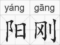 阳刚的拼音