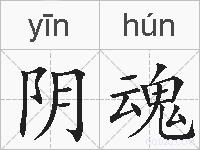 阴魂的拼音