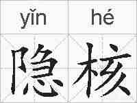 隐核的拼音