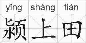 颍上田的拼音