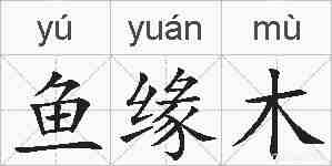 鱼缘木的拼音