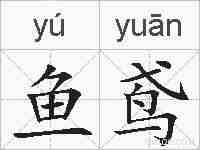 鱼鸢的拼音