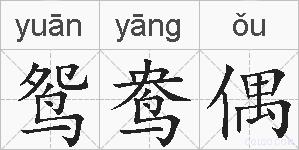 鸳鸯偶的拼音