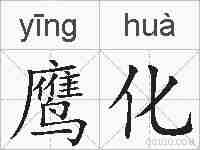鹰化的拼音