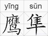 鹰隼的拼音