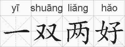 一双两好的拼音