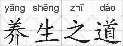 养生之道的拼音