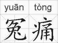 冤痛的拼音