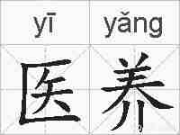 医养的拼音
