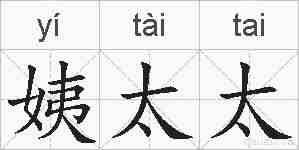 姨太太的拼音