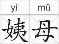 姨母的拼音