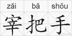 宰把手的拼音