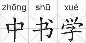 中书学的拼音