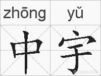 中宇的拼音