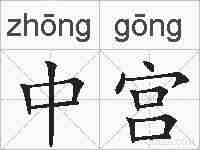中宫的拼音