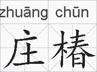 庄椿的拼音
