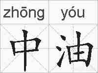 中油的拼音