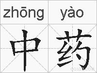中药的拼音