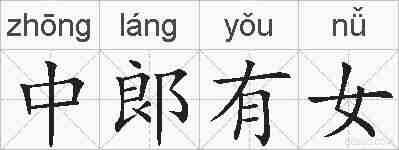 中郞有女的拼音