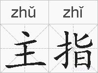 主指的拼音