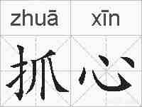 抓心的拼音