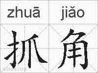 抓角的拼音