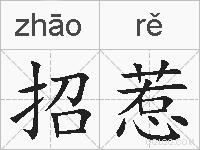 招惹的拼音