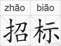 招标的拼音