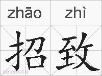 招致的拼音