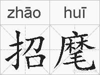 招麾的拼音