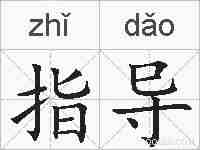 指导的拼音
