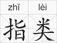 指类的拼音