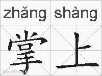 掌上的拼音