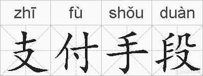 支付手段的拼音