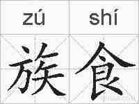 族食的拼音