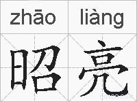 昭亮的拼音