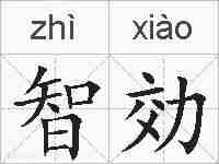 智効的拼音