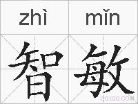 智敏的拼音