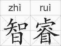 智睿的拼音
