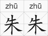 朱朱的拼音