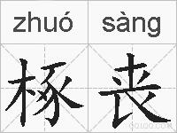 椓丧的拼音
