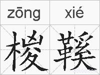 椶鞵的拼音