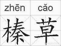榛草的拼音